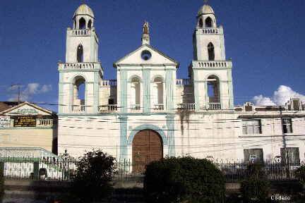 La iglesia en Guano Provincia de Chimborazo