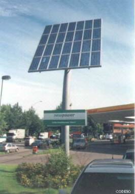 Generacion fotovoltaica para estacion de recarga de carros FV en Alemania