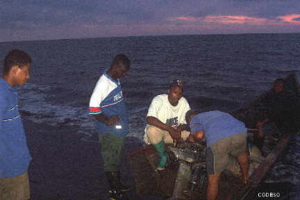 Reparando el "Motor fuera de bordo"