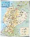 Mapa General Ecuador + Galapagos Sudamerica